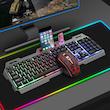 کیبورد و ماوس گیمینگ لایماید مدل T19، سوییچ ممبران، Full-Size، نورپردازی LED RGB