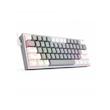 کیبورد مخصوص بازی ردراگون مدل FIZZ K617-GREY/WHITE