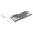 کیبورد مخصوص بازی ردراگون مدل FIZZ K617-GREY/WHITE