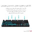 کیبورد مخصوص بازی مکانیکی رپو مدل V500 Alloy Version
