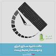کیبورد بیسیم رپو مدل E1050