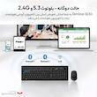 کیبورد و ماوس بی سیم جنیوس مدل  SlimStar 8230 