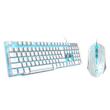 ست گیمینگ رایکو مدل T28 کد 2024-WHITE BLUE