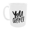ماگ مدل coffee به همراه زیرلیوانی 