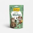 تشویقی گربه جیم کت مدل Mini Sticks طعم بوقلمون و پنیر وزن 50 گرم