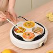 تابه گرانیت مدل پنکیک 4 خانه سایز 19