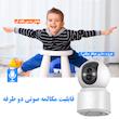 دوربین مداربسته تحت شبکه سیم‌کارتی اسپیددام مدل IPC-V380-VQ001-G با چرخش افقی و عمودی، تعقیب سوژه، تشخیص حرکت PIR، دید در شب رنگی و مکالمه صوتی دوطرفه