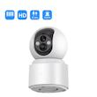 دوربین مداربسته تحت شبکه سیم‌کارتی اسپیددام مدل IPC-V380-VQ001-G با چرخش افقی و عمودی، تعقیب سوژه، تشخیص حرکت PIR، دید در شب رنگی و مکالمه صوتی دوطرفه