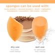 پد آرایشی ریل تکنیکس مدل Miracle Sponges مجموعه 6 عددی