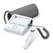 فشارسنج بازویی دیجیتال بیورر مدل BM96 با صفحه نمایش XL و نور پس‌زمینه سفید، تشخیص آریتمی پیشرفته، شاخص ریسک، حافظه دو کاربره هرکدام 60 رکورد، اتصال بلوتوث و USB، نمایش میانگین نتایج و هشدار باتری ضعیف