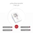 فشارسنج دیجیتال بازویی رزمکس مدل CH155F با سیستم تشخیص حرکت، آشکارساز ضربان نامنظم قلب، حافظه 90 عددی و نمایشگر سطح فشار خون WHO مناسب بازو 24 تا 40 سانتی‌متر