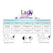 رنگ مو لیدی کالر شماره 90.01 سری هایلایت حجم 100 میلی لیتر رنگ نقره‌ای