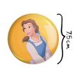 آینه جیبی خندالو طرح انیمیشن دیو  و دلبر Beauty And The Beast مدل تاشو کد 1789 