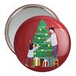 آینه جیبی خندالو مدل کریسمس Christmas کد 22159
