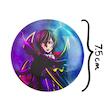 آینه جیبی خندالو طرح لولوش وی بریتانیا انیمه کد گیاس Code Geass مدل تاشو کد 13083 