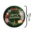 آینه جیبی خندالو مدل کریسمس Christmas  کد 22171