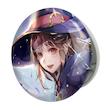 آینه جیبی خندالو طرح اکو انیمه جادوگران کوچک Little Witch Academia مدل تاشو کد 22867 