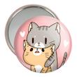 آینه جیبی خندالو مدل گربه Cat  کد 23315