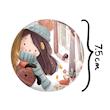 آینه جیبی خندالو مدل دخترونه  کد 1672