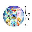 آینه جیبی خندالو طرح سگ های نگهبان Paw Patrol مدل تاشو کد 4723 