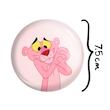 آینه جیبی خندالو طرح پلنگ صورتی Pink Panther مدل تاشو کد 1401 