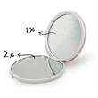 آینه جیبی خندالو طرح پلنگ صورتی Pink Panther مدل تاشو کد 1401 