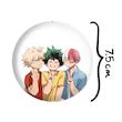 آینه جیبی خندالو مدل انیمه آکادمی قهرمان من My Hero Academia  کد 10082