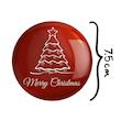 آینه جیبی خندالو مدل کریسمس Christmas  کد 22164