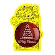 آینه جیبی خندالو مدل کریسمس Christmas  کد 22164