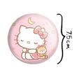 آینه جیبی خندالو مدل هلو کیتی Hello Kitty  کد 2465