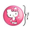 آینه جیبی خندالو مدل هلو کیتی Hello Kitty  کد 2497