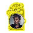 آینه جیبی خندالو طرح جانی دپ Johnny Depp مدل تاشو کد 3292 