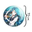 آینه جیبی خندالو طرح میچیرو کایو انیمه Sailor Moon مدل تاشو کد 17419 