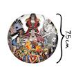 آینه جیبی خندالو مدل انیمه وان پیس One Piece  کد 11441