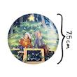 آینه جیبی خندالو مدل کریسمس Christmas  کد 22147