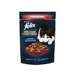 پوچ گربه بالغ فلیکس مدل Meat Slices Beef in Sauce طعم گوشت گاو وزن ۷۵ گرم