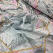 پارچه ملحفه عرض 2 متر مدل نیلا (طوبی) رنگ طوسی