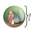آینه جیبی خندالو طرح انیمه توتورو Totoro  کد 4540
