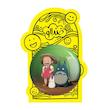 آینه جیبی خندالو طرح انیمه توتورو Totoro  کد 4540