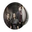 آینه جیبی خندالو طرح خاطرات یک خون آشام The Vampire Diaries مدل تاشو کد 20239 