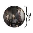 آینه جیبی خندالو طرح خاطرات یک خون آشام The Vampire Diaries مدل تاشو کد 20239 