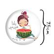 آینه جیبی خندالو مدل شب یلدا  کد 20393