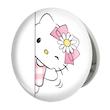 آینه جیبی خندالو طرح هلو کیتی Hello Kitty مدل تاشو کد 2474 