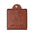 آینه جیبی مدل  اسم پریا طرح گل