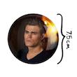 آینه جیبی خندالو مدل استفان سالواتوره The Vampire Diaries  کد 23696