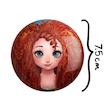 آینه جیبی خندالو مدل انیمیشن دلیر  Brave  کد 1681