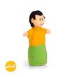 عروسک نمایشی مدل کلبه عروسکی