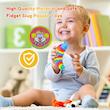فیجت ضد استرس دنیای سرگرمی های کمیاب مدل کرم فینگر اسلاگ 