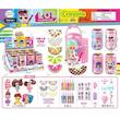 اسباب بازی شانسی ال او ال سوپرایز مدل Crayola طرح استوانه ای 30 سورپرایزی کد 68-34