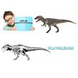 فیگور تی ان جی مدل دایناسور طرح GIGANOTOSAURUS کد T5004